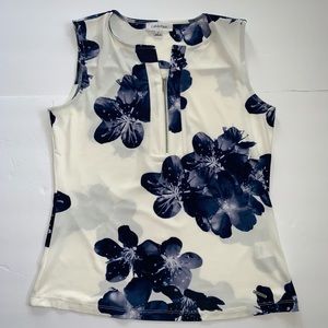 CK top with half zipper